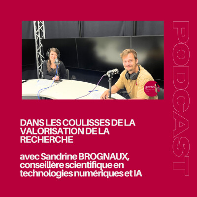 Dans les coulisses de la valorisation de la recherche de l’UMONS (2/2), avec Sandrine Brognaux cover