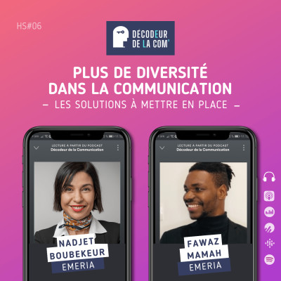 Plus de Diversité dans la Communication : les Solutions à Mettre en Place | Nadjet Boubekeur et Fawaz Mamah, Emeria | Hors Série 06 cover