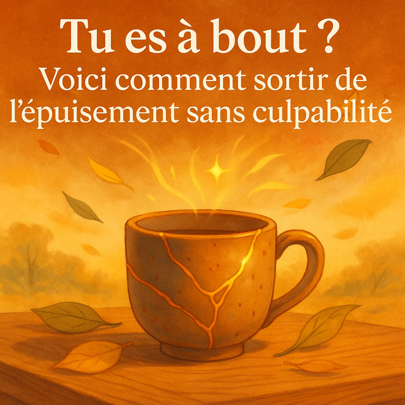 EP141 TU ES A BOUT ? VOICI COMMENT SORTIR DE L’ÉPUISEMENT SANS CULPABILITÉ
