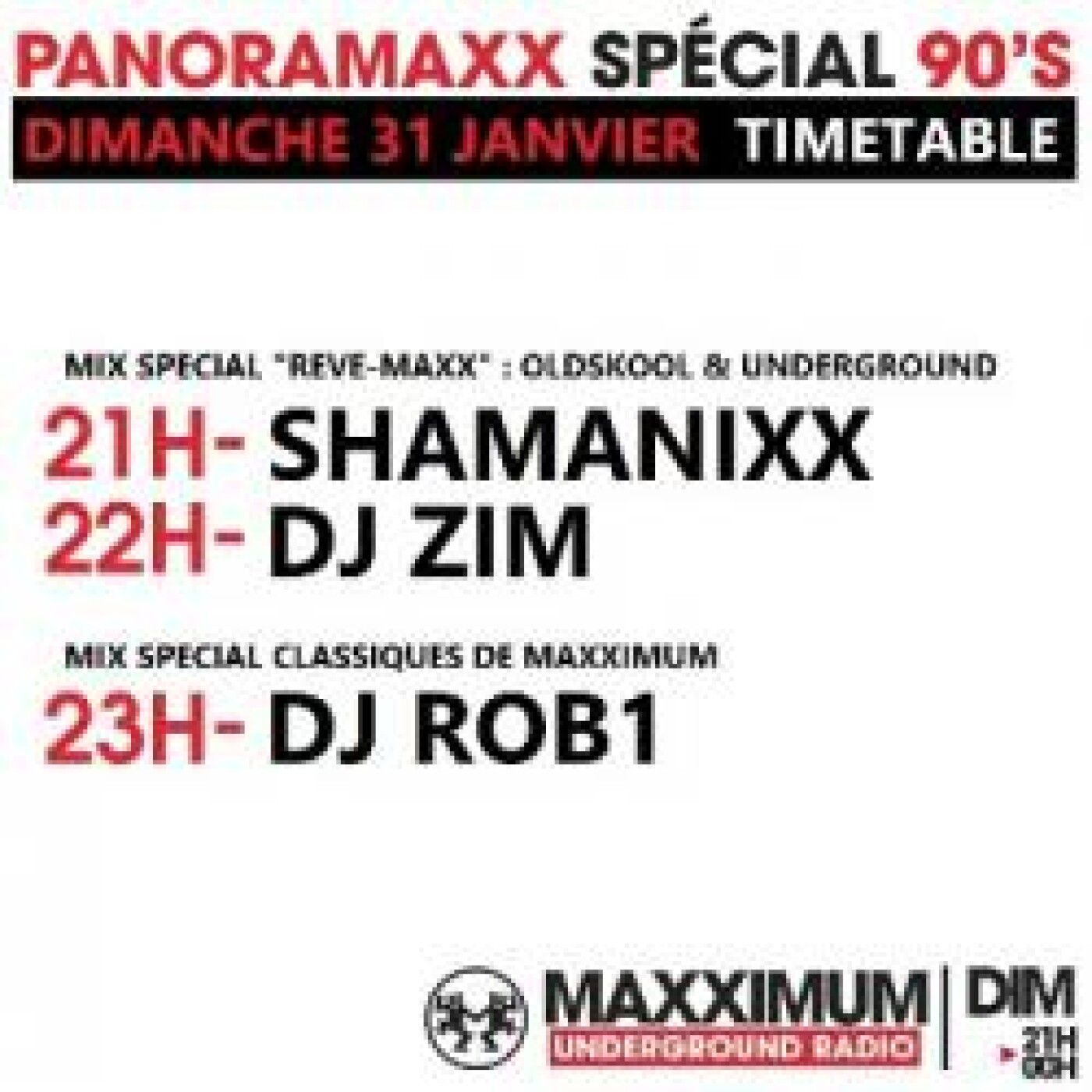 PANORAMAXX 90'S : DJ ROB1