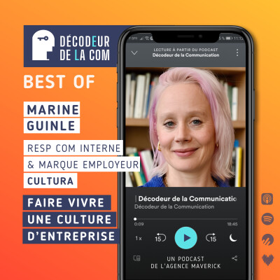 Comment faire vivre une Culture d'entreprise ? | Marine Guinle, resp com interne et marque employeur, Cultura | Best of cover