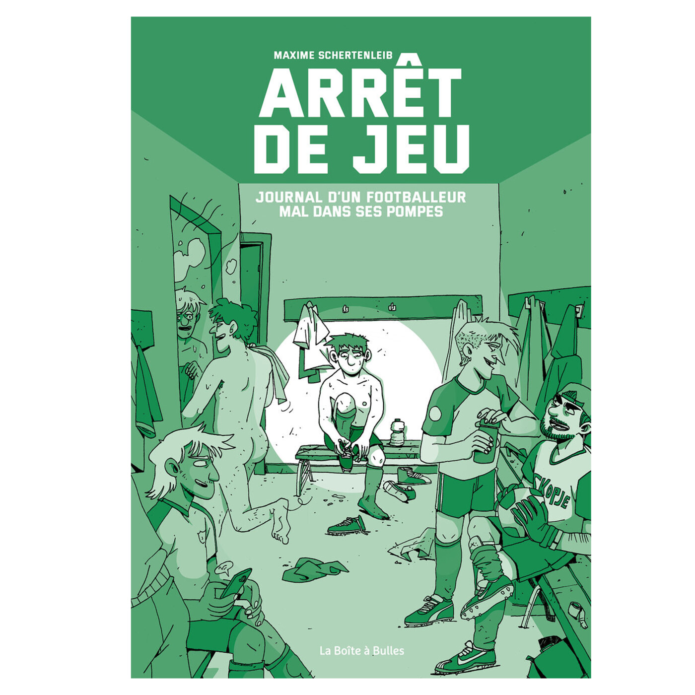 Arrêt de jeu. Journal d'un footballeur mal dans ses pompes, avec Maxime Schertenleib. Dans ma bulle #560 episode artwork