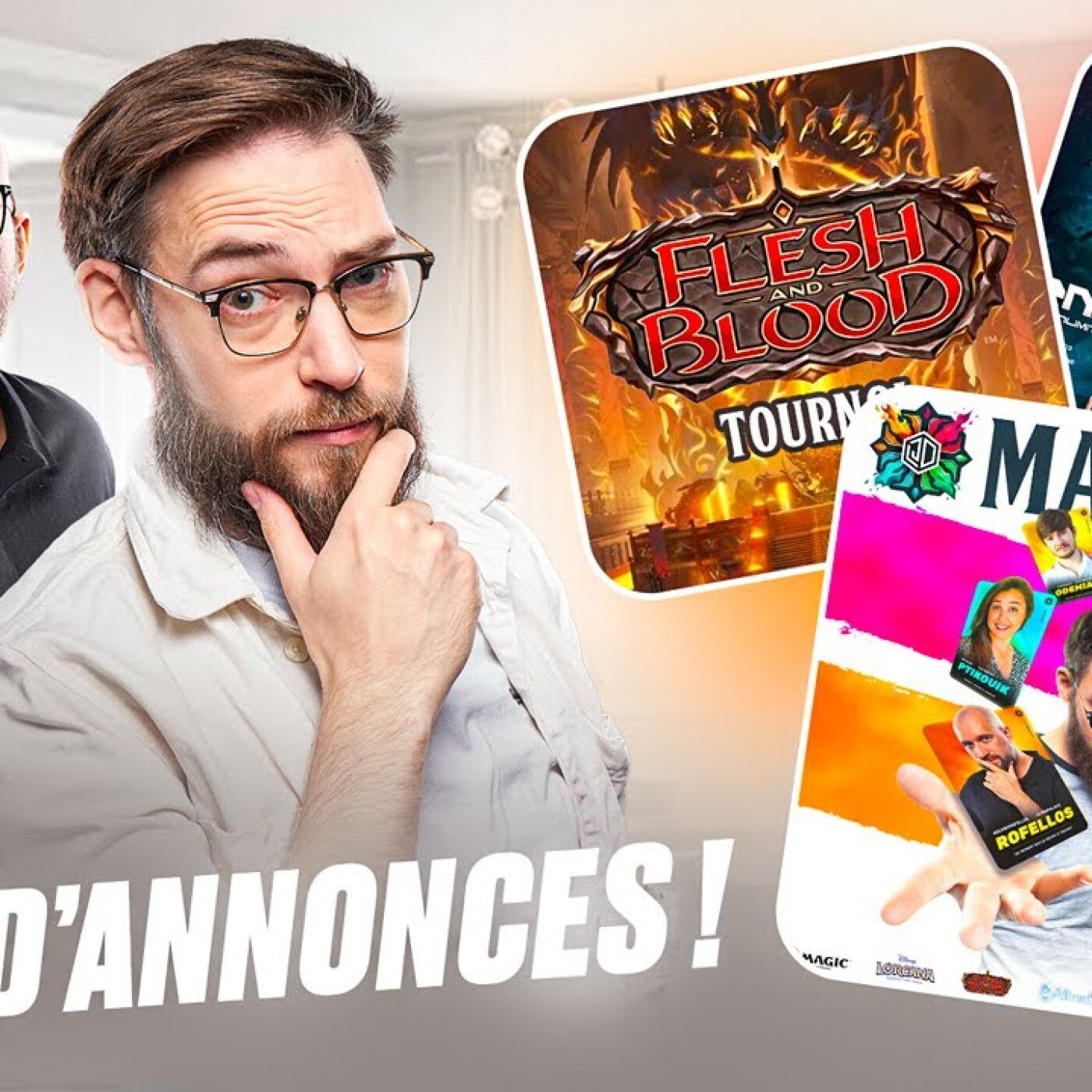 Annonces + Tournoi Star Wars et Flesh and Blood + Master TCG episode artwork