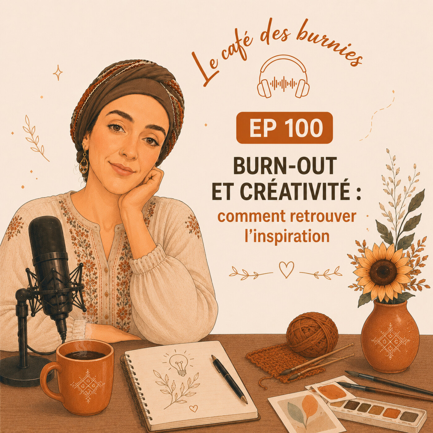EP 100 BURN-OUT ET CRÉATIVITÉ : comment retrouver l'inspiration