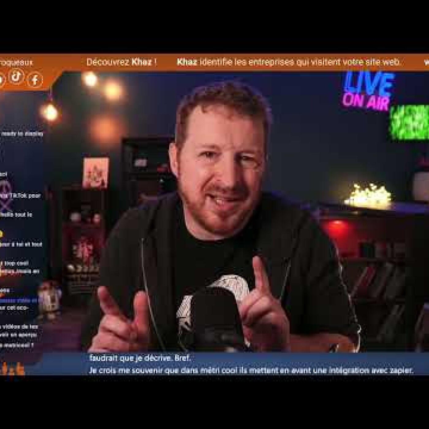 TikTok, IA d'Amazon, Elon Musk, Empreinte carbone, Complot IA, Affaire CAF, ChatGPT [Live 29/11] episode artwork