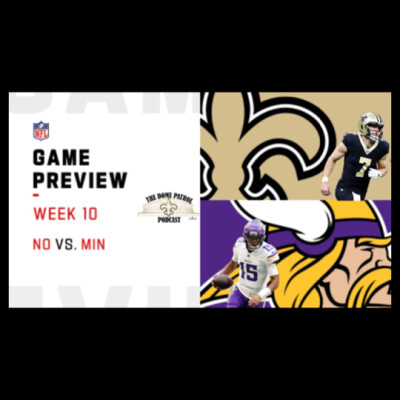 Saints vs Vikings Week 10 Preview cover