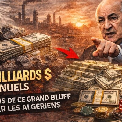 Tebboune et les 400 milliards $ annuels : les dessous de ce grand bluff pour duper les Algériens cover