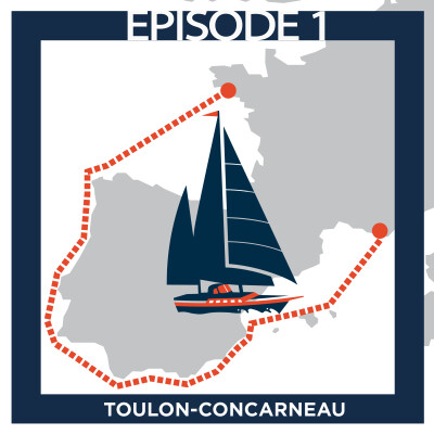 47 jours de nav entre Toulon et Concarneau cover