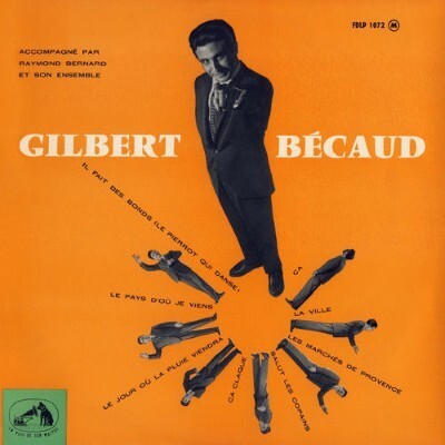 UN JOUR UN DISQUE #763 GILBERT BÉCAUD cover