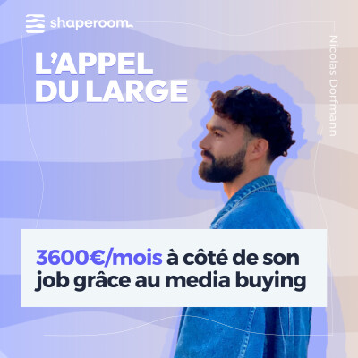3600€/mois à côté de son job grâce au media buying cover