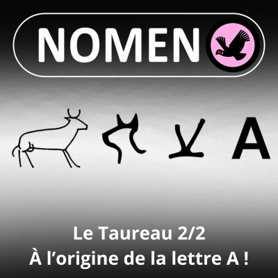 S02E25 Naissance d'un alphabet : La lettre A provient d'une tête de taureau renversée ! cover