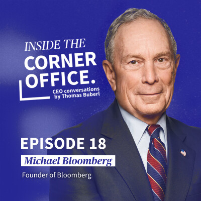Inside the Corner Office | #18 Michael Bloomberg - Founder of Bloomberg cover