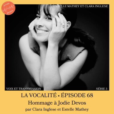 ÉPISODE 68 • Hommage à Jodie Devos • Clara Inglese et Estelle Mathey cover