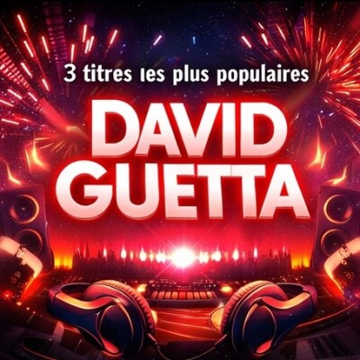 FG MUSIC STORY – LES 3 TITRES LES PLUS POPULAIRES D’UN DJ : DAVID GUETTA cover