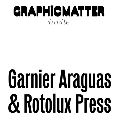 EP.71 - Garnier Araguas & Rotolux Press, faire du design graphique et défendre une pratique éditoriale exigeante cover