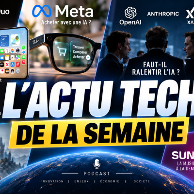 L'actualité tech de la semaine cover