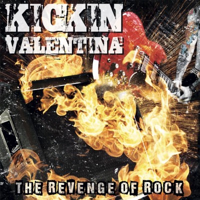 Vinylestimes 213Rock Harrag Melodica Podcast Live interview with Chris Taylor  DK Revelle of Kickin Valentina New album The Revenge of Rock cover