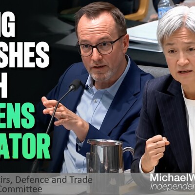 Penny Wong Explodes Over Palestine Questions in Senate Estimates | Michael West Media cover