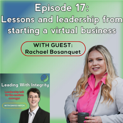 Ep.17: Lessons and leadership from starting a virtual business cover
