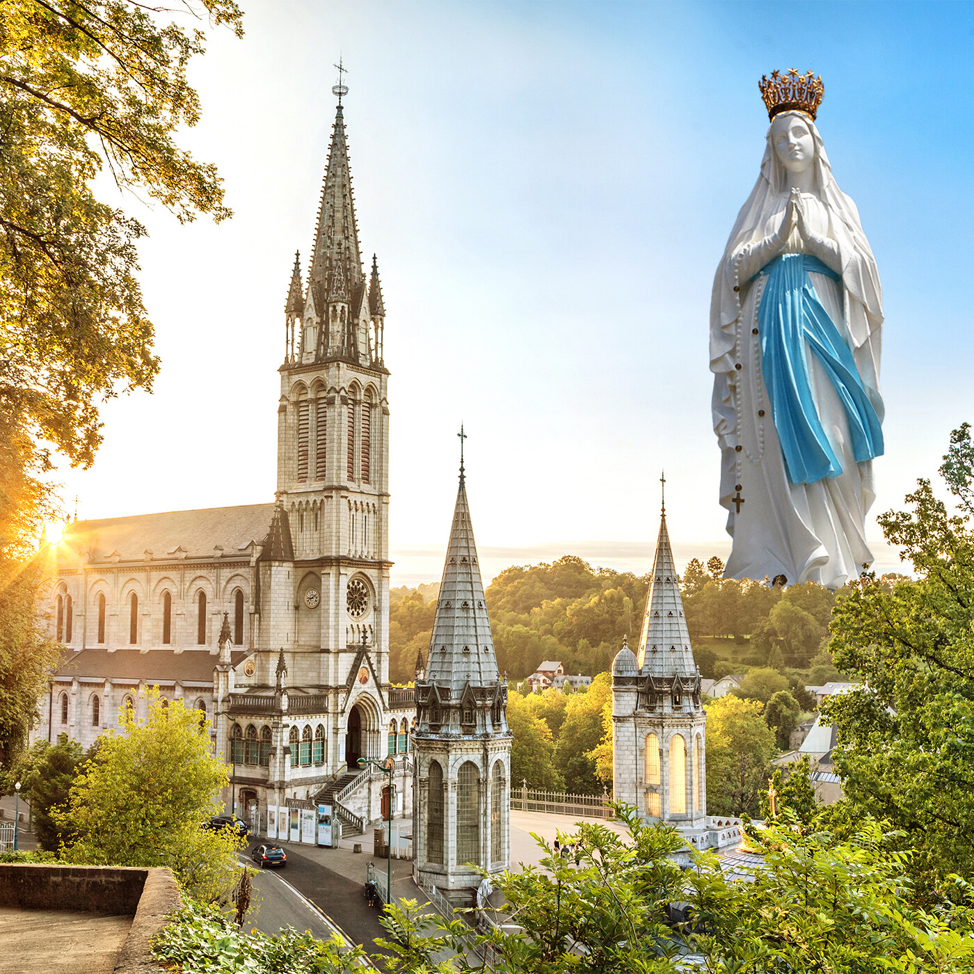Rosaire avec Notre-Dame de Lourdes