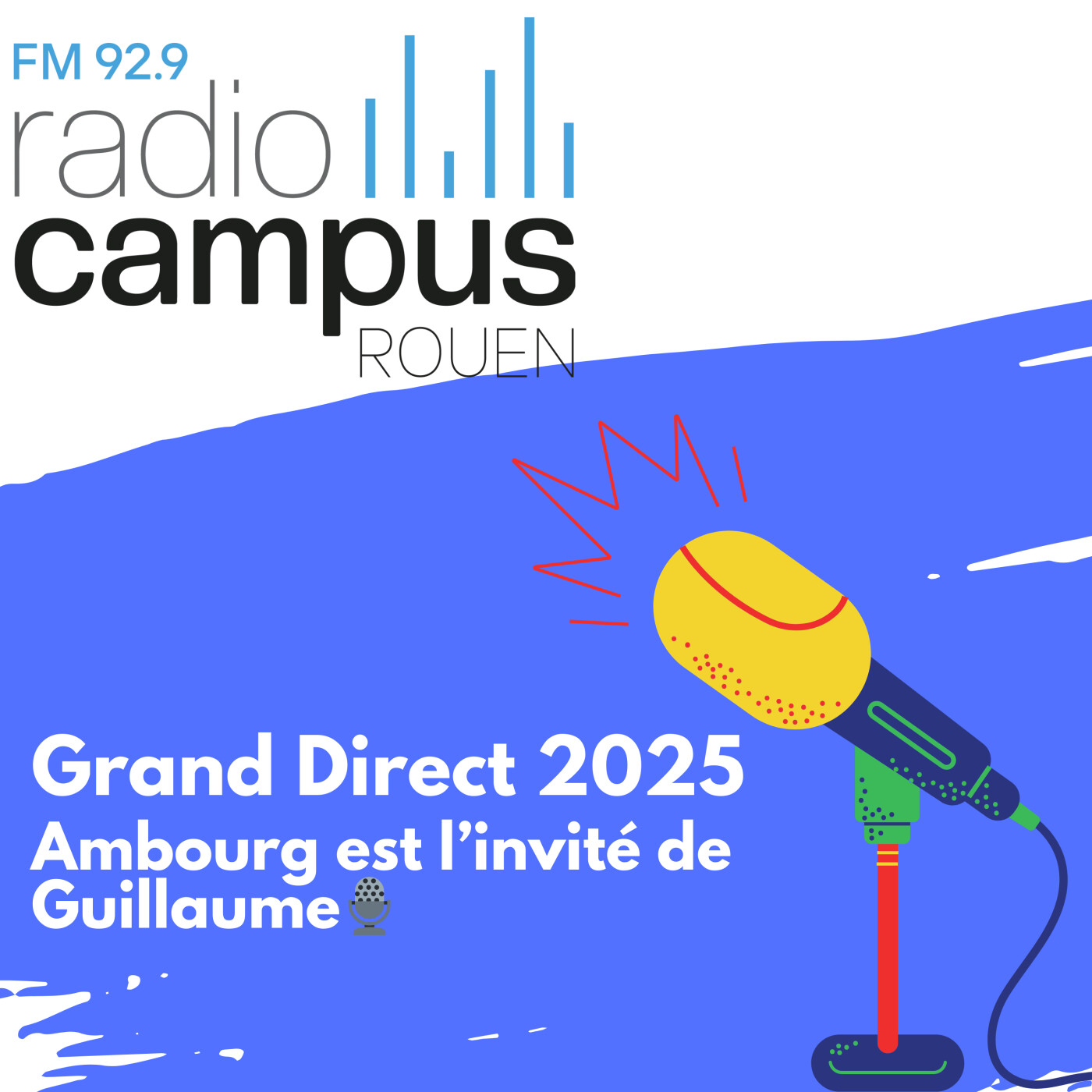 Ambourg est l'invité de Guillaume dans le Grand direct 2025 🎙️ episode artwork