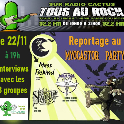 Tous au Rock #193, Reportage au Myocastor Party cover