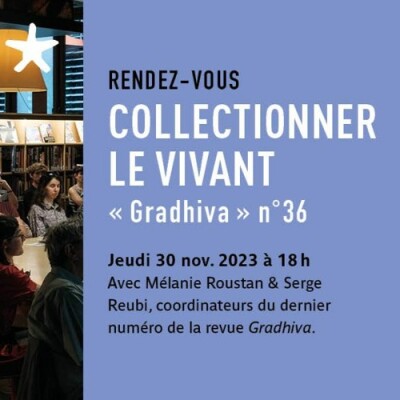 Les rendez-vous du salon de lecture - Rencontre avec Mélanie Roustan et Serge Reubi, coordinateurs du dernier "Gradhiva" cover