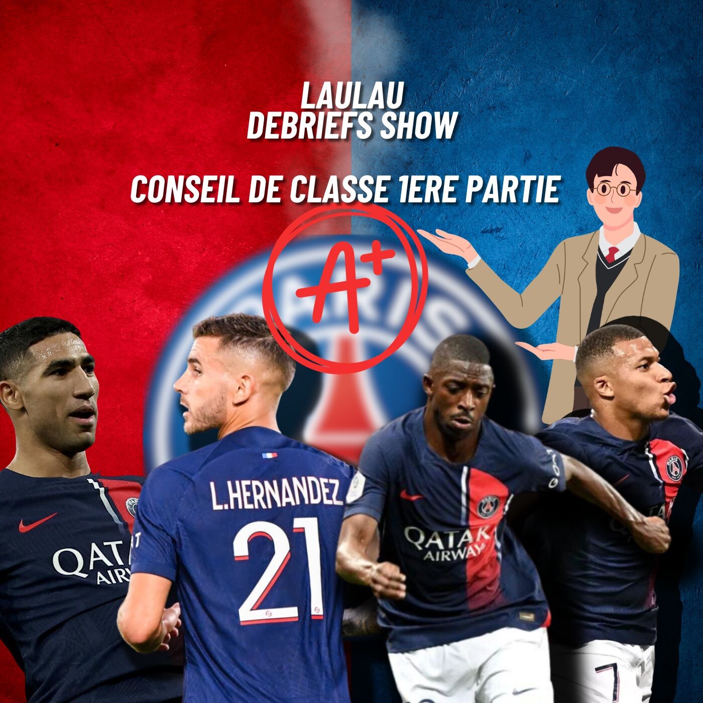 LE CONSEIL DE CLASSE DU PSG (moitié de saison)