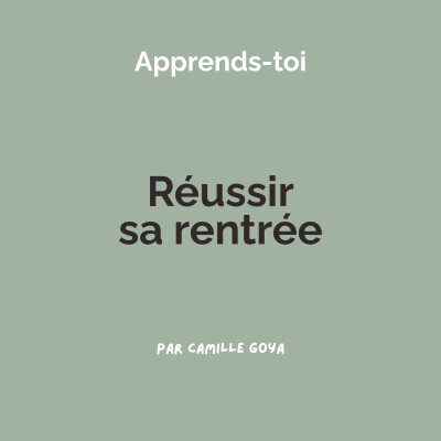 Réussir sa rentrée cover