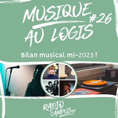 Musique au logis #26 - Bilan musical mi-2023 ! cover