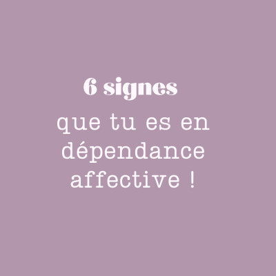 6 comportements de la dépendance affective! cover