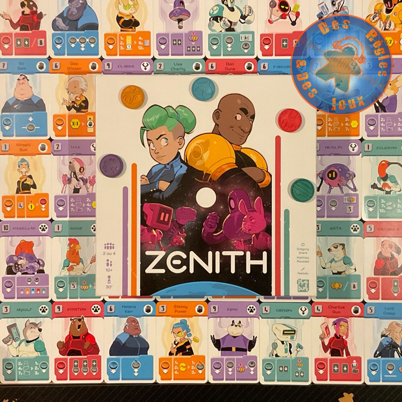 ZENITH :  Les règles du jeu !
