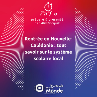 La rentrée scolaire en Nouvelle Calédonie cover