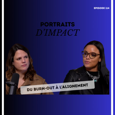 #114 Portraits d'impact : Stella Dubois coach de dirigeants "Du burn-out à l’alignement" cover