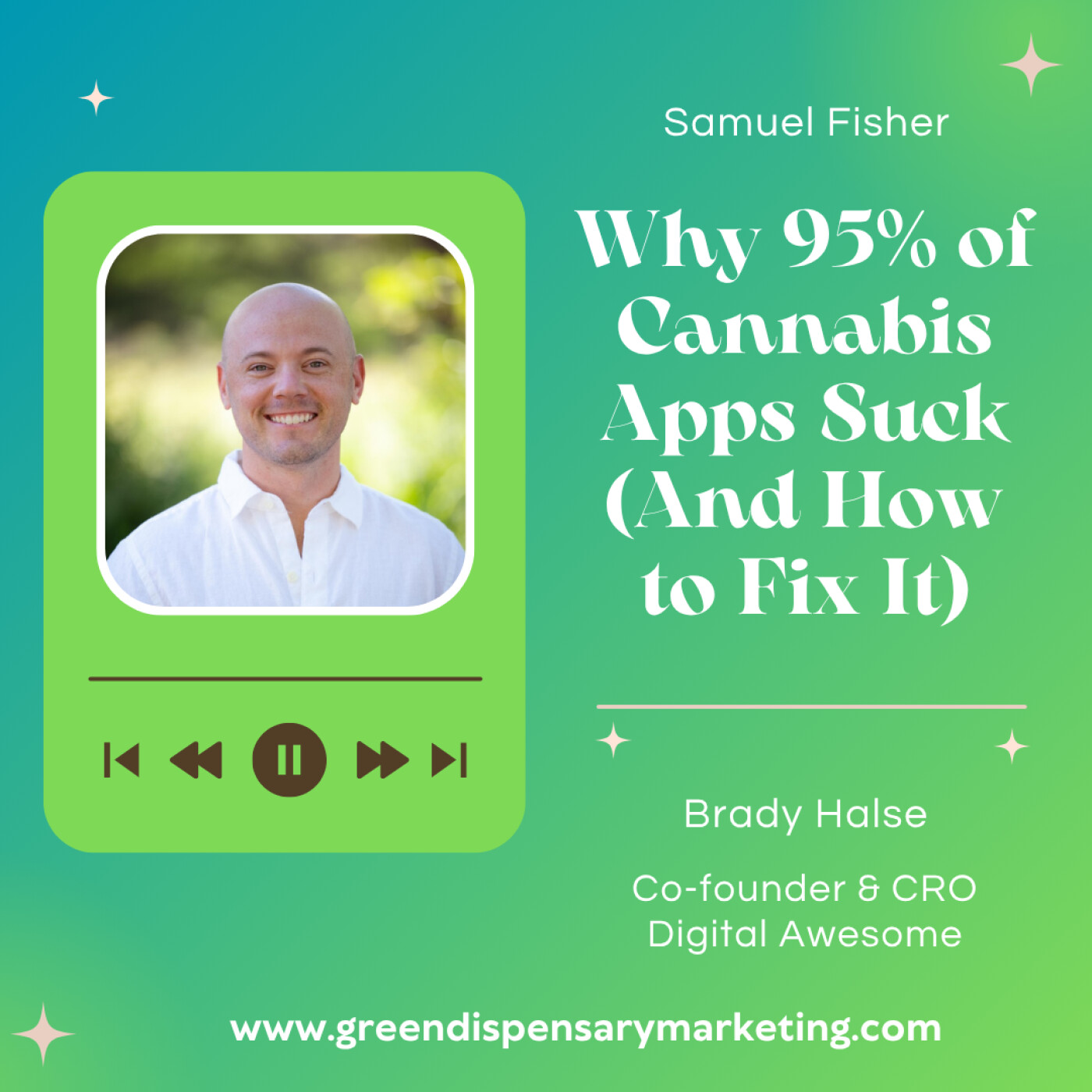 Why 95% of Cannabis Apps Suck (And How to Fix It) | Brady Halse & Samuel Fisher episode artwork