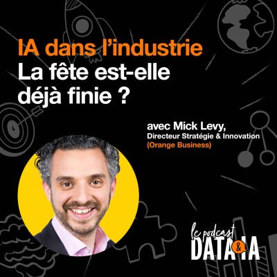 #19 - Mick Levy - IA dans l’industrie : la fête est-elle déjà finie ? cover