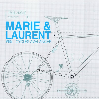 Episode 65 - Marie et Laurent - Fondateurs des Cycles Avalanche, vélos en acier sur-mesure. cover