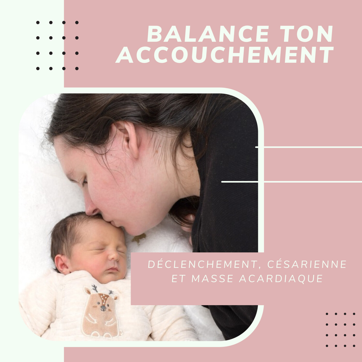 Lou – Déclenchement, césarienne et masse acardiaque