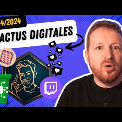 Twitch réinvente, TikTok clone, IA dans les poubelles, Peau 3D: Futur décodé ! cover