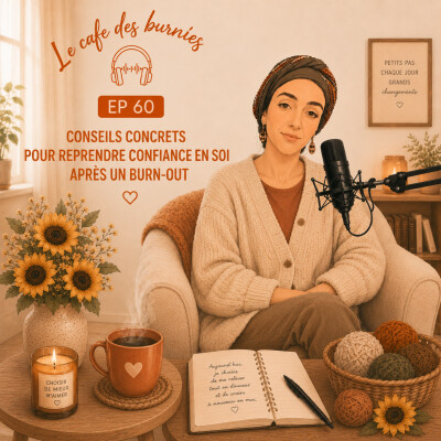 EP 60: 10 CONSEILS CONCRETS POUR REPRENDRE CONFIANCE EN SOI APRÈS UN BURN-OUT cover