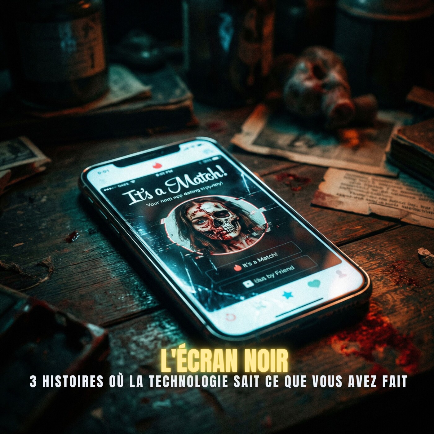 COMPILATION — L’ÉCRAN NOIR : 3 histoires de technologie qui sait ce que vous avez fait | Podcast Horreur