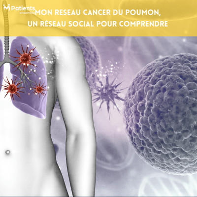 PODCAST 145 - MON RESEAU CANCER DU POUMON, un réseau social pour comprendre cover