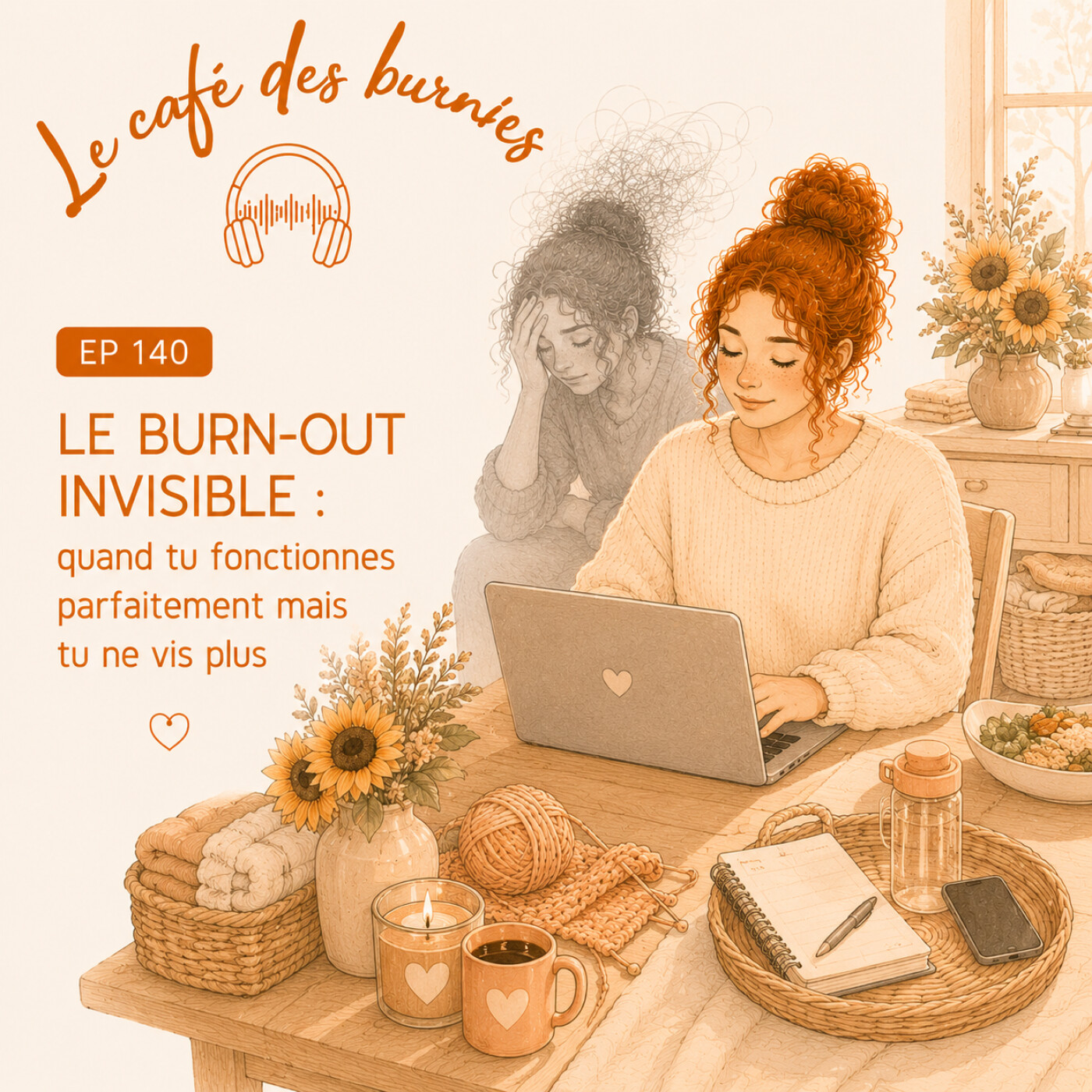 EP 140 LE BURN-OUT INVISIBLE : quand tu fonctionnes parfaitement mais tu ne vis plus