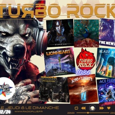 TURBO ROCK#1086 Le 29 Février 2024 - avec Gilles & Jean Claude cover