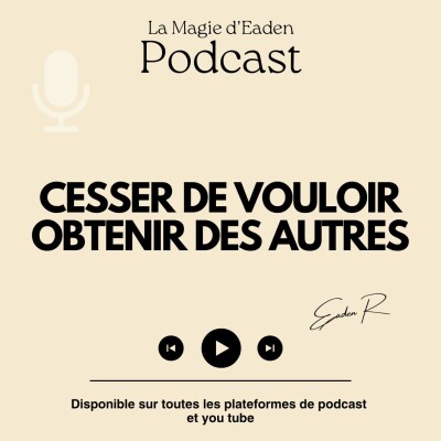 Cesser de vouloir obtenir des autres cover