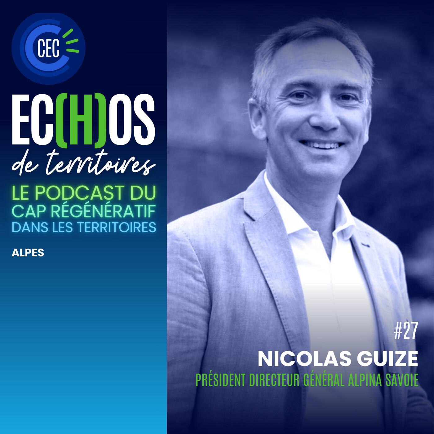 ECHOS de territoires, le podcast du cap régénératif dans les territoires