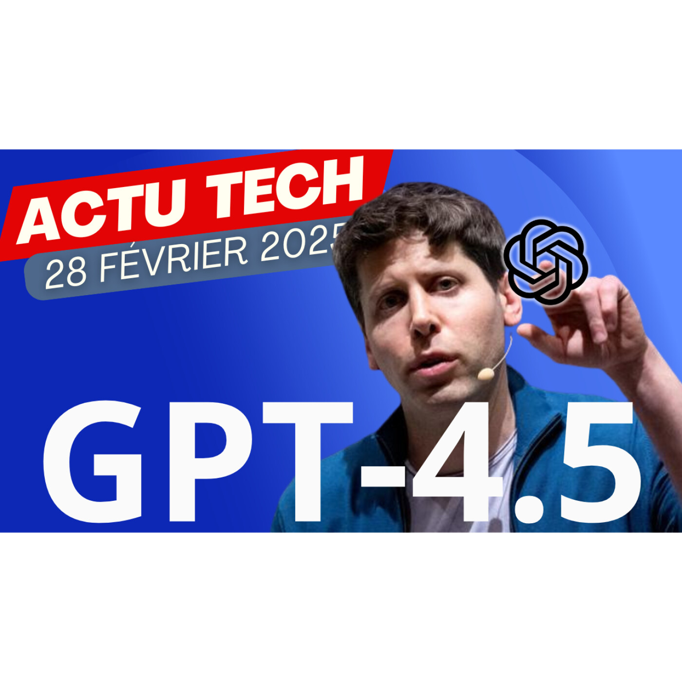 GPT-4.5 : la révolution de l'IA est ENFIN là ! episode artwork