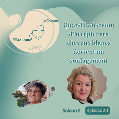 Quand l'acceptation des cheveux blancs devient un soulagement cover