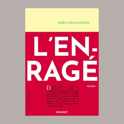 Sorj Chalandon - L'enragé cover