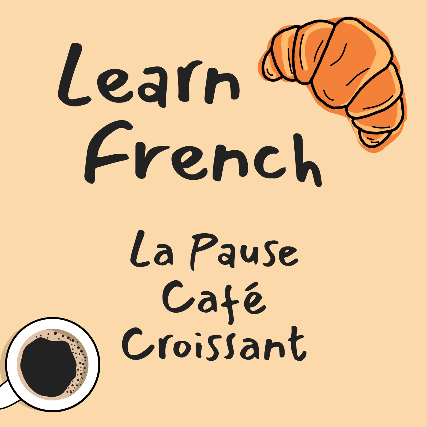 Mon mari m'a offert un bouquet de fleurs | Learn French — Learn French | La Pause Café Croissant cover